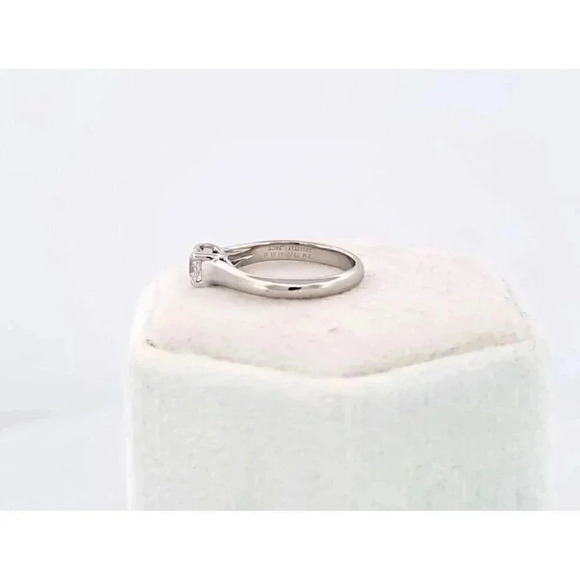 Tiffany & Co Platinum Lucida © .36ct Diamond Engagement Ring Discontinued Size 3 - Picture 7 of 15